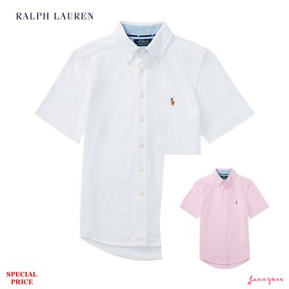 RALPH LAUREN KNIT COTTON OXFORD SHIRT (BOY SIZE 8-20)