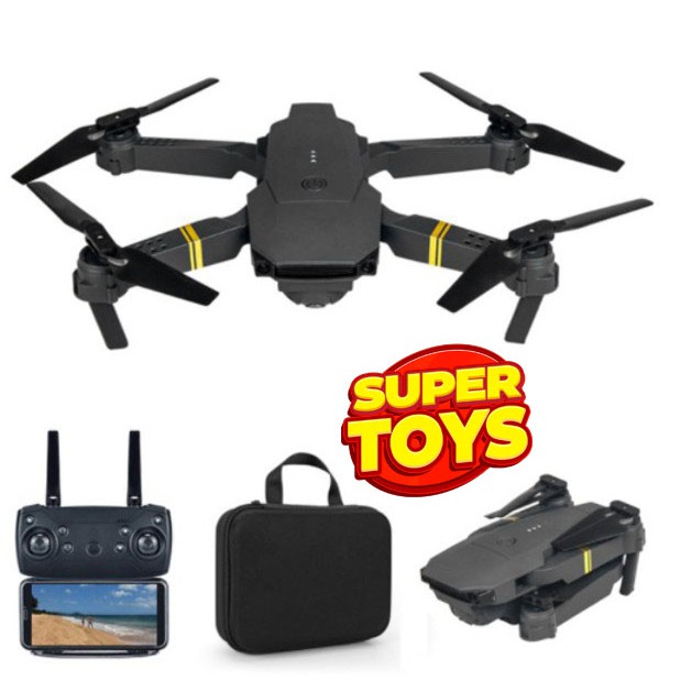 ภาพสินค้าโดรน E58 max 2023  Drone มีกล้อง DM107s WIFI ถ่ายภาพ บินนิ่ง ถ่ายวีดีโอ กล้องชัด โดรนไร้สาย โดรนบังคับ จากร้าน supertoysonline บน Shopee ภาพที่ 3