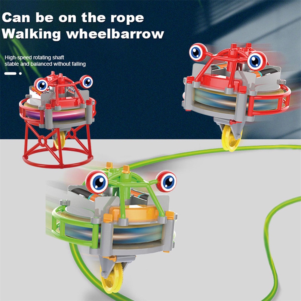 creative-magical-tumbler-unicycle-หุ่นยนต์ไฟฟ้าของเล่น-tightrope-walker-balance-gyroscope-ของเล่น-tumbler-unicycle-เดิน-tightrope-unicycle-bri