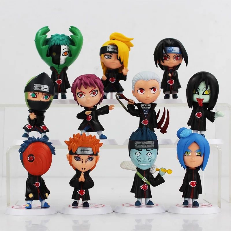 พร้อมส่ง-ยกเซ็ต-11-ตัว-โมเดล-นารูโตะ-naruto-กลุ่มแสงอุษา-ขนาด-7-ซม-เกรดพรีเมี่ยม-ครบเซ็ต-11-ตัวเลยครับผม