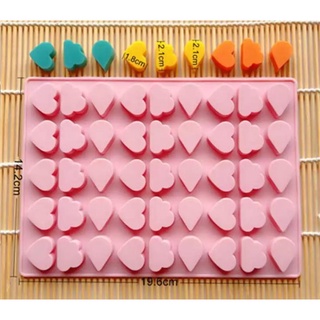 แม่พิมพ์ซิลิโคนรูปก้อนเมฆ หัวใจ หยดฝน (สีแรนดอม)Heart Drop Silicone Mold