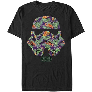 【🔥🔥】100%cotton เสื้อ ยืด ราคา ส่ง Star Wars Mens Humid Helmet Graphic T-Shirt men เสื้อ ยืด ผู้ชาย คอกลม โอเวอร์ ไซส์