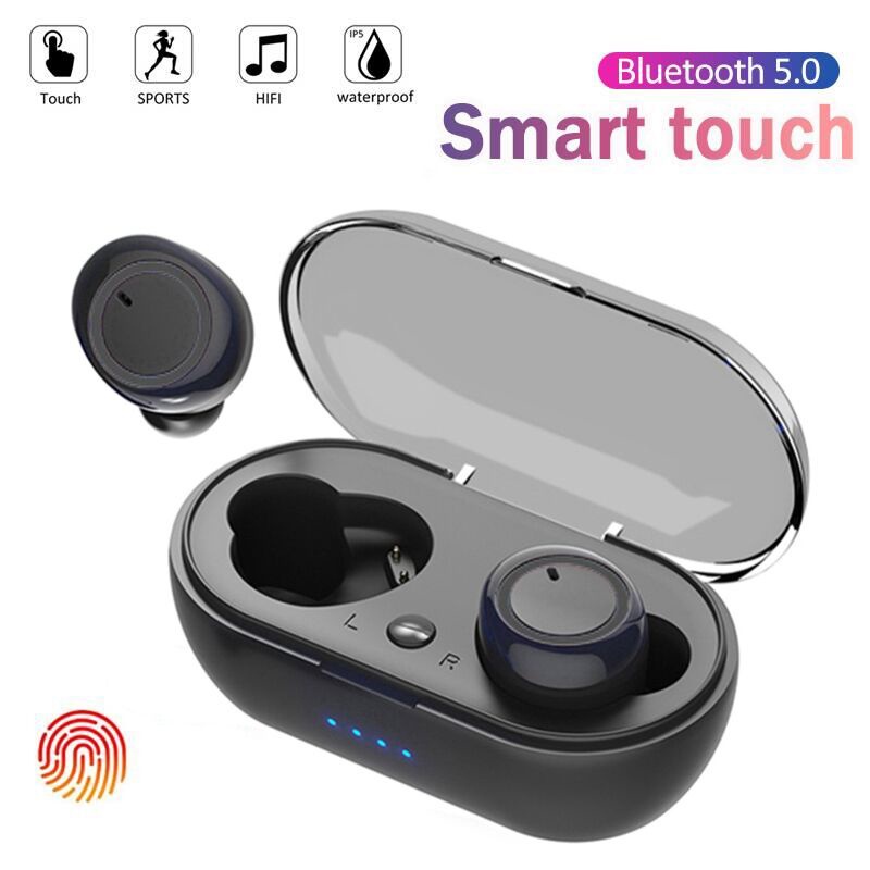 ภาพหน้าปกสินค้าชุดหูฟังบลูทูธ Y50 Tws 5.0 ชุดหูฟังบลูทูธไร้สาย ไมโครโฟน กันน้ํา ป้องกันเสียงรบกวน สําหรับสมาร์ทโฟน Android SB1231 จากร้าน kuike018.th บน Shopee