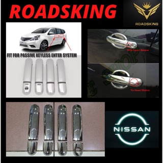 มือจับประตูโครเมี่ยม Nissan LIVINA Nissan Latio 2004~2012 4 ชิ้น