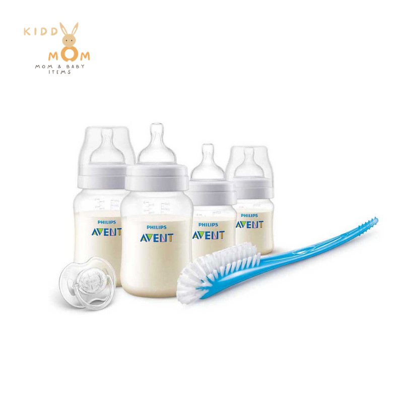 philips-avent-ชุดของขวัญขวดนม-anti-colic-with-airfree-vent-รุ่น-scd807-00-จำนวน-7-ชิ้น-ขวดนมป้องกันอาการโคลิคพร้อมจุกนม