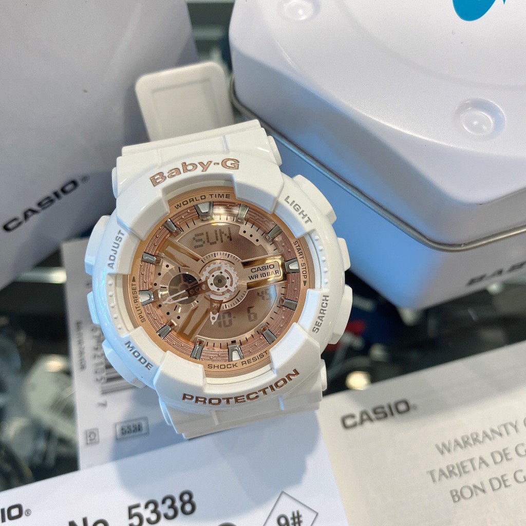 ภาพหน้าปกสินค้านาฬิกา Casio BABY-G watch ของแท้100% นาฬิกาข้อมือผู้หญิงแฟชั่นสบายๆ BA-110-7A1จัดส่งพร้อมกล่องคู่มือใบประกันศูนย์CMG 1ปี จากร้าน bpc23grjjb บน Shopee