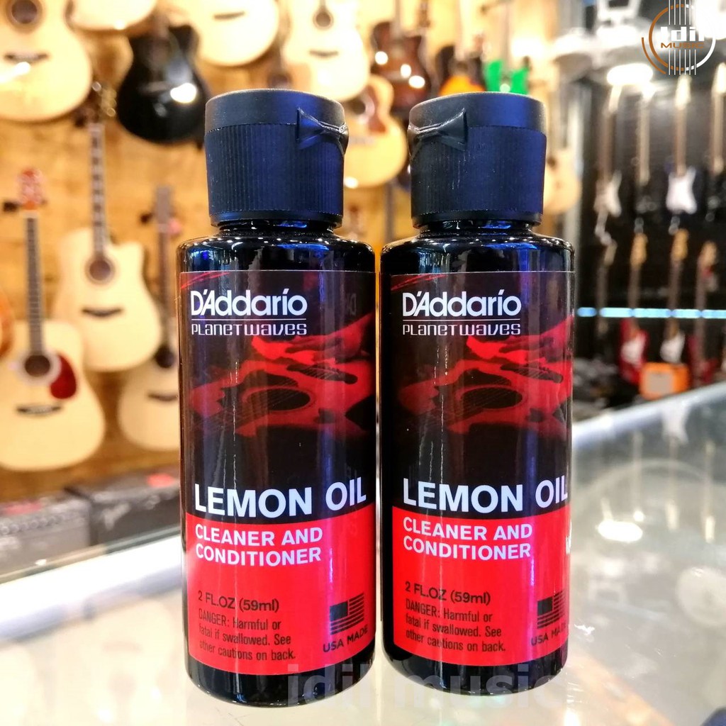 D'Addario® Lemon Oil น้ำยาทำความสะอาดกีตาร์และคอ (Guitar Cleaner