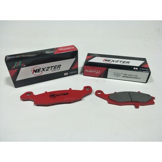 ผ้าเบรคNexzter หน้าซ้าย kawasaki er6n ninja650 versys650