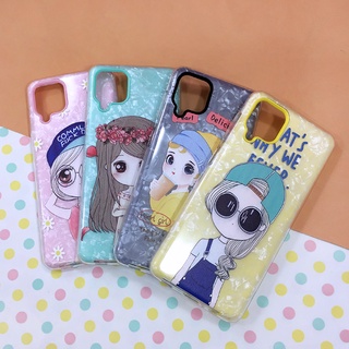 พร้อมส่งSAMSUMG A02S A02เคสกากเพชร เคสเกร็ดน้ำแข็ง เคสแฟชั่น เคสฟรุ้งฟริ้ง พิมพ์การ์ตูน