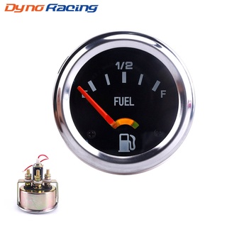 สินค้า 2 นิ้ว 52mm 12V DC มาตรวัดระดับน้ำมันเชื้อเพลิง มาตรวัดรถยนต์ E-1/2-F Fuel Level Gauge Meter