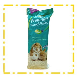 ขี้เลื่อย สำหรับ หนู แฮมเตอร์ กระต่าย กลิ่นเลม่อน Premium Wood Flakes 1kg