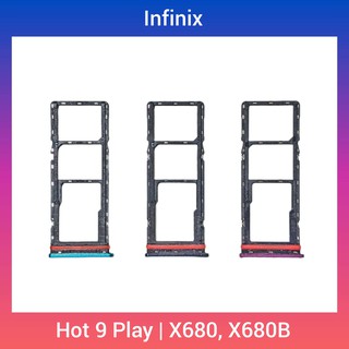 ภาพหน้าปกสินค้าถาดใส่ซิมการ์ด | Infinix Hot 9 Play | X680, X680B | SIM Card Tray | LCD MOBILE ที่เกี่ยวข้อง