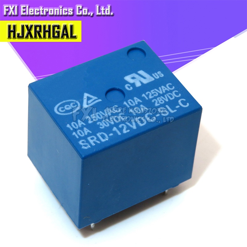 รีเลย์ SRD-12VDC-SL-C 5PINS 12V DC คุณภาพสูง 5 ชิ้น ต่อล็อต | Shopee ...