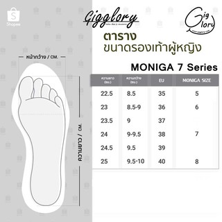 ภาพขนาดย่อของภาพหน้าปกสินค้ารองเท้าแตะสวม Moniga 7 (Moniga by Monobo) จากร้าน gigglory บน Shopee