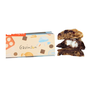 GAVINSON FUN BOX คุ๊กกี้สุ่ม 5 ชิ้นจากทางร้าน !!! ไม่สามารถเลือกรสเองได้!!!