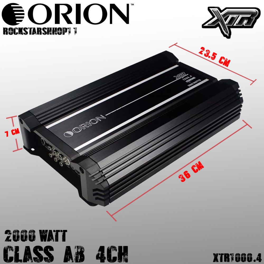 orion-รุ่น-xtr1000-4-เพาเวอร์แอมป์-แอมป์รถยนต์-แอมป์คลาสab-4ชาแนล-2000-วัตต์-เสียงดีของแท้-ของใหม่-100-รับประกัน1-ปีเต็ม