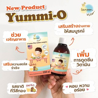 ภาพหน้าปกสินค้าLamoon Yummi-O วิตามินกินเก่ง ช่วยให้เจริญอาหาร มีกรดอะมิโนจำเป็น ช่วยในการเจริญเติบโต ละมุนเบบี้ ที่เกี่ยวข้อง