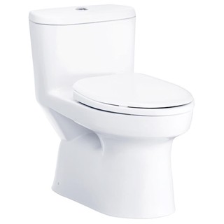 Sanitary ware 1-PIECE TOILET C1015 COTTO 3/4.5LITRE WHITE sanitary ware toilet สุขภัณฑ์นั่งราบ สุขภัณฑ์ 1 ชิ้น C1015 COT