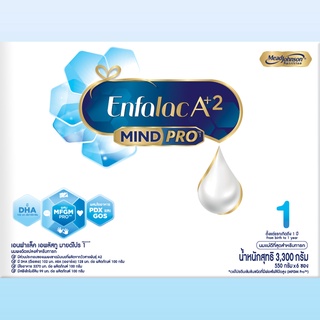 ภาพขนาดย่อของสินค้านม เอนฟาแล็ค เอพลัสทู นมผง เด็ก นม enfa สูตร1 3300 กรัม Enfalac A Plus 2 Formula 1 3300 g.
