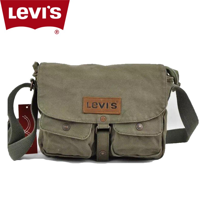 ภาพหน้าปกสินค้าของแท้  ของใหม่ พร้อมส่ง กระเป๋าลีวายส์ กระเป๋าสะพายลีวายส์ กระเป๋าสะพายผู้ชาย Levi's Messenger bag shoulder bag