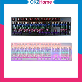 สินค้า EGA Type K3 Mini RGB Gaming Keyboard คีย์บอร์ดมาโคร ปุ่มแมคคานิคอล