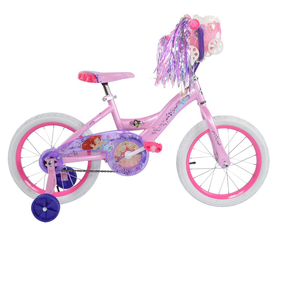 ลิขสิทธิ์แท้-รถจักรยานเจ้าหญิง-girls-16-inch-huffy-disney-princess-bike