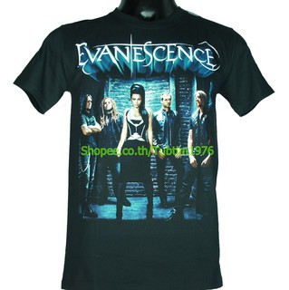 เสื้อวง Evanescence เสื้อวงดนตรีร็อค เดธเมทัล เสื้อวินเทจ อีวาเนสเซนซ์ EVS1483