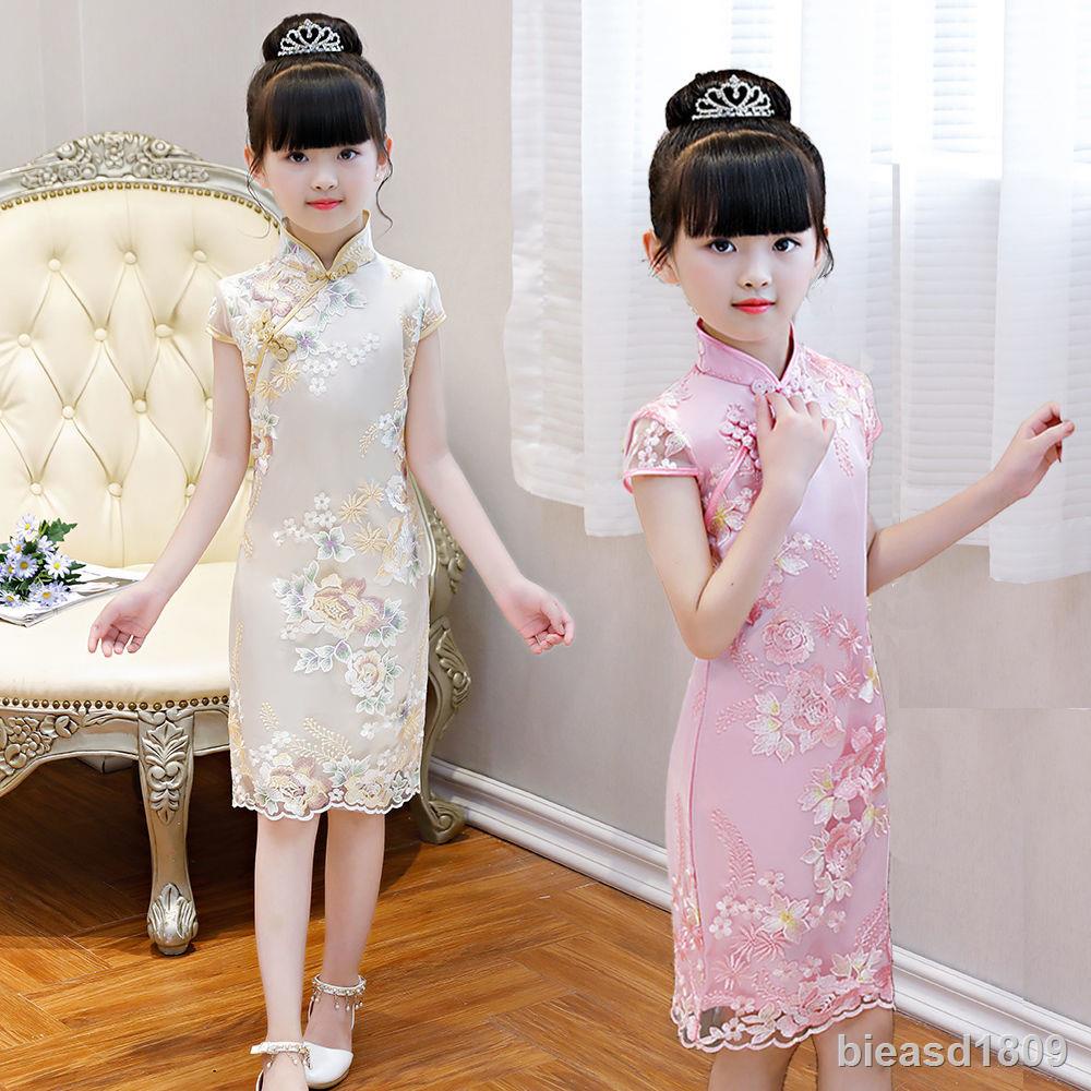 หญิง-cheongsam-ชุดฤดูร้อนเด็กชุด-2021-ใหม่ชุดเจ้าหญิง-guzheng-เครื่องแต่งกายหญิงโบราณเครื่องแต่งกาย-hanfu