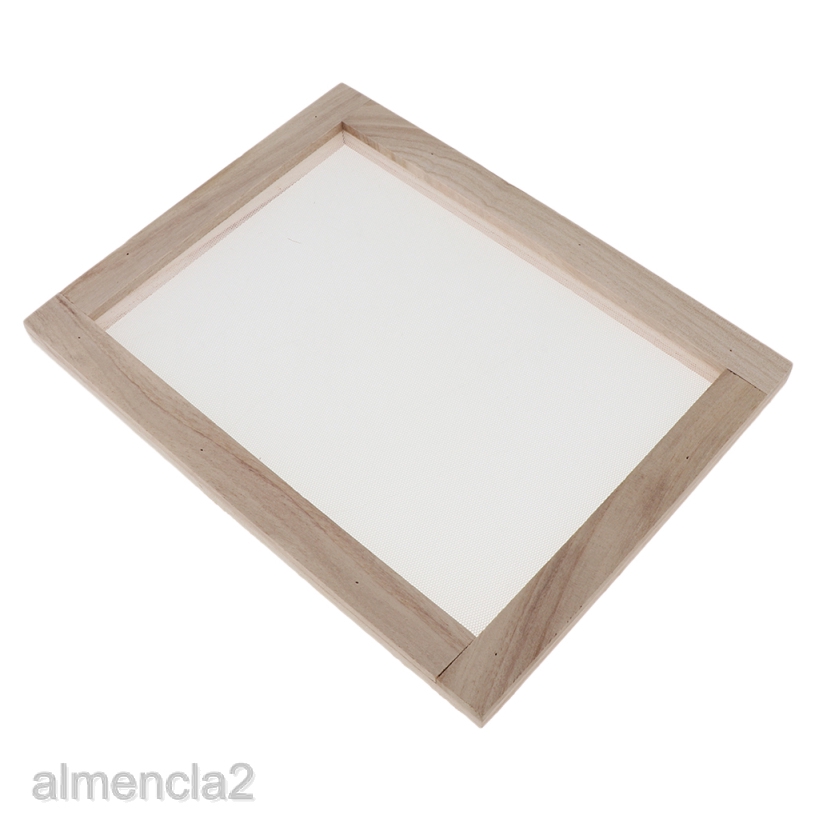 almencla2-2sets-paper-making-mold-papermaking-mould-frame-screen-tools-paper-handcraft