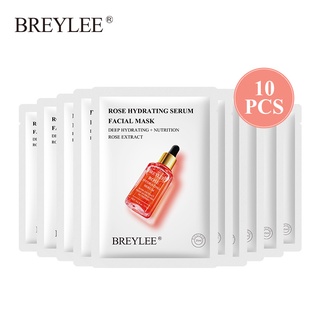 BREYLEE เซรั่มบํารุงผิวหน้าให้ความชุ่มชื้น 25 มล. 10 ชิ้น