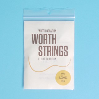 WorthCT-LGHD Clear Ukulele Strings -Double Pack Tenorสายอูคูเลเล่ ยี่ห้อเวิร์ท
