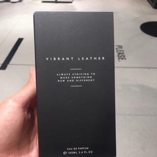 น้ำหอมชาย ZARA ของแท้ กลิ่น VIBRANT LEATHER  100 ml