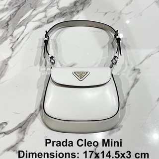 ถูกที่สุด ของแท้ 100%/ถูกที่สุด ของแท้ 100% Prada Cleo mini size