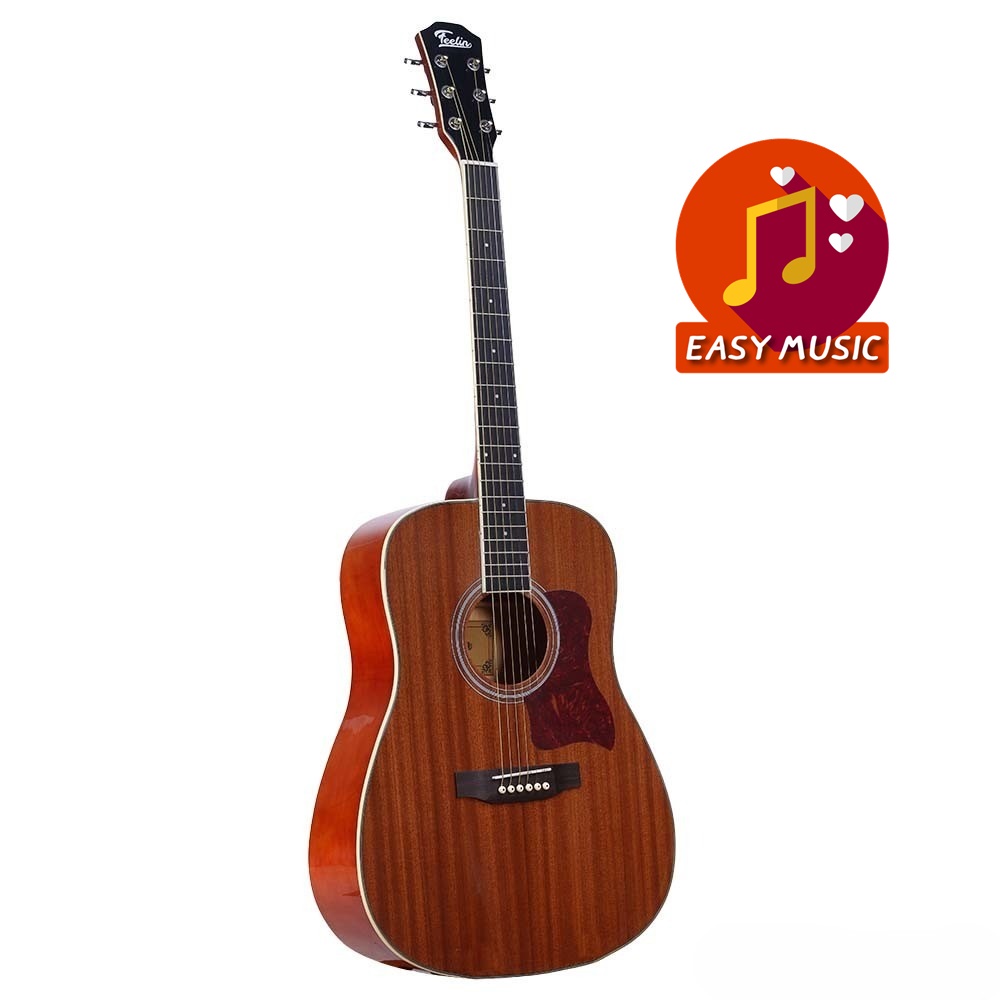 กีตาร์โปร่ง Feelin D1 Acoustic Guitar Shopee Thailand