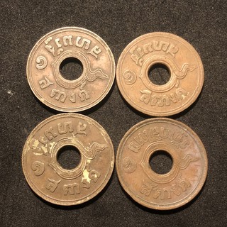 รูปภาพขนาดย่อของ(ประกันแท้ )เหรียญสตางค์รู ทองแดงคละปี วินเทจ ทรงคุณค่า น่าเก็บสะสมมากลองเช็คราคา