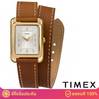 ภาพขนาดย่อของภาพหน้าปกสินค้าTimex TW2R89900 Addison นาฬิกาข้อมือผู้หญิง สีน้ำตาล จากร้าน timex_officialshop บน Shopee