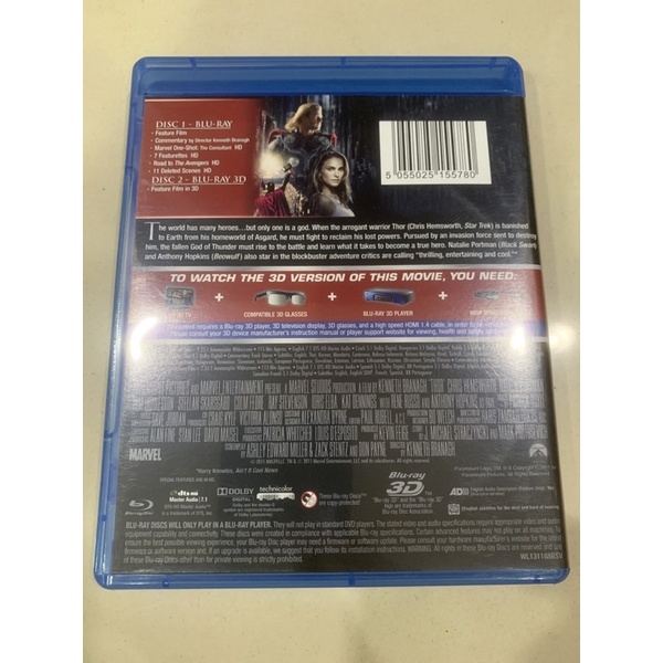 thor-ภาค-1-bluray-2d-3d-แท้-มีเสียงไทย-บรรยายไทย-รับซื้อแผ่น-blu-ray-และแลกเปลี่ยน