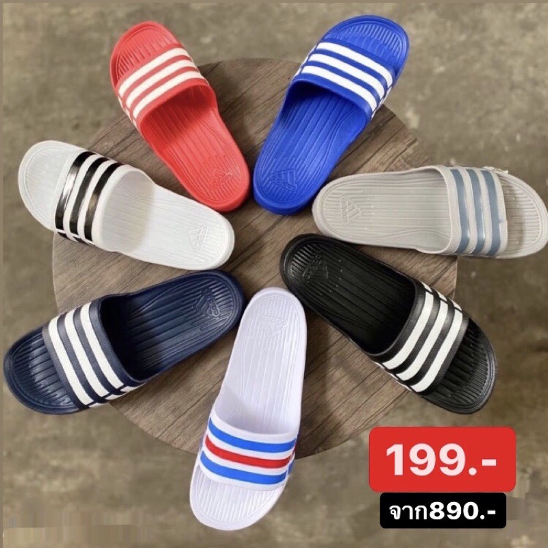 มีเก็บปลายทาง-adidas-duramo-slide-รองเท้าแตะadidas-รองเท้าแตะราคาถูก