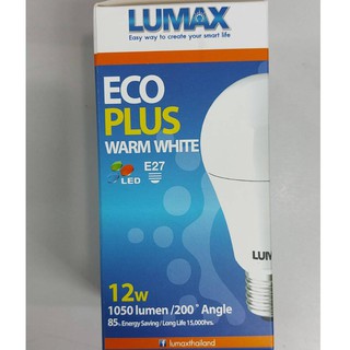 หลอด LED BULB ECO PLUS A60 12W