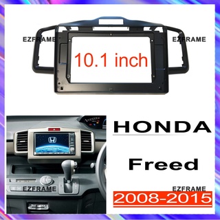 EZframe กรอบเครื่องเล่น MP5 วิทยุ Android 2Din 10.1 นิ้ว สําหรับรถยนต์ HONDA Freed 2008-2015