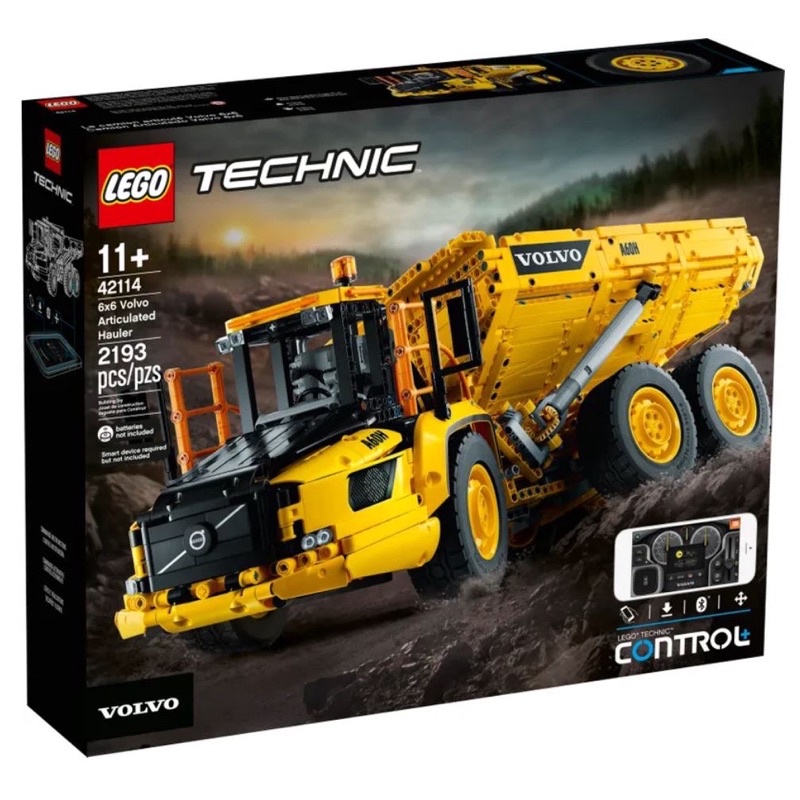 lego-technic-6x6-volvo-articulated-hauler-42114-กล่องสวย-ของแท้