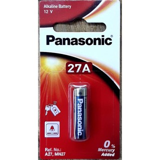 ภาพขนาดย่อของภาพหน้าปกสินค้าถ่าน Panasonic รุ่น 27A 12V แพคก้อน บ.พานาโซนิคซิลเซลล์ จากร้าน ilovebattery บน Shopee