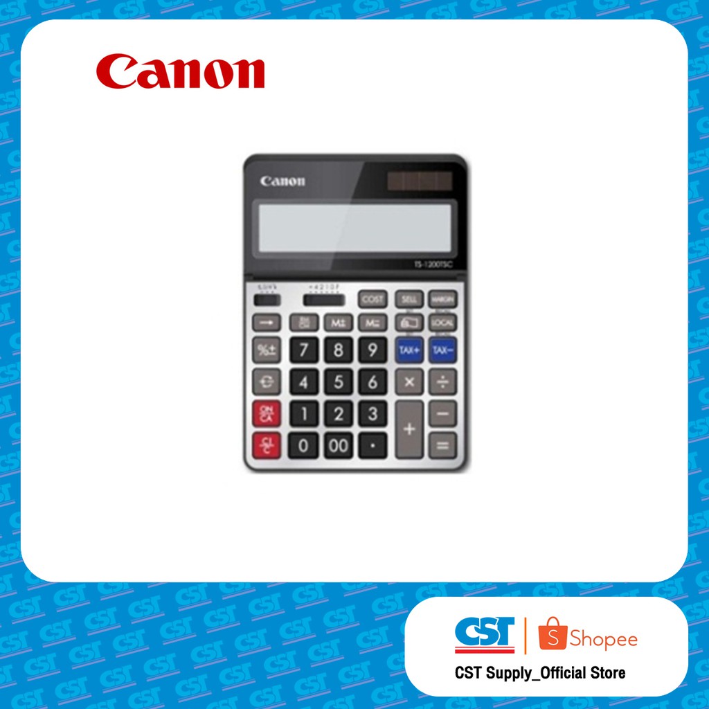 canon-ts-1200tsc-เครื่องคำนวนแบบตั้งโต๊ะ-เครื่องคิดเลข