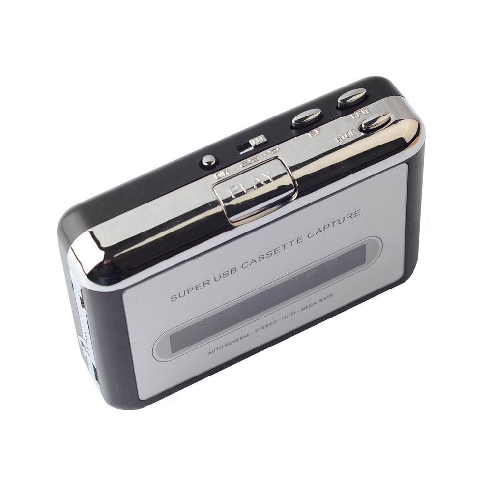 ภาพสินค้าHS เครื่องเล่นเพลง Ezcap Walkman Cassette Tape-to-PC MP3 Converter Digital USB Capture w / Earphone จากร้าน hometoolshop6 บน Shopee ภาพที่ 4