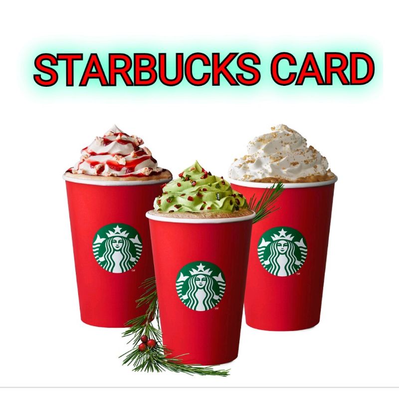 ภาพหน้าปกสินค้าE-Voucher Starbucks Card มูลค่า 500บ.และ 1,000บ. จากร้าน happykidssss บน Shopee