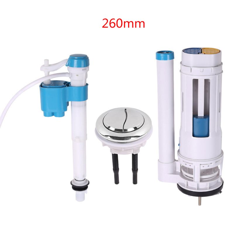 1ชุด Universal Toilet Tank Fittings Kit Dual-Flush Toilet Repair ...
