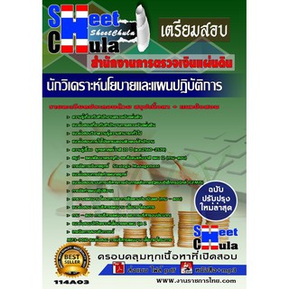 แนวข้อสอบ นักวิเคราะห์นโยบายและแผนปฏิบัติการ