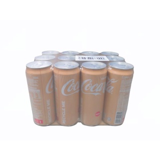 สินค้า 🎉🎉 พร้อมส่ง🏖️ โค้กวนิลา​ Coke​ Vanila​320​ml​ 1​แพค​ มี12​กระป๋อง