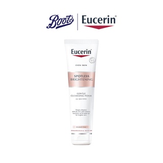 Eucerin ยูเซอริน สปอตเลส ไบรท์เทนนิ่ง เจนเทิล คลีนซิ่ง โฟม 150กรัม