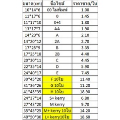 ปรับราคาใหม่-ถูกลง-กล่องดูนี่-กล่อง-เบอร์00-0-0-4-aa-a-แพ็คละ-20ใบ-กล่องไปรษณีย์-กล่องพัสดุ